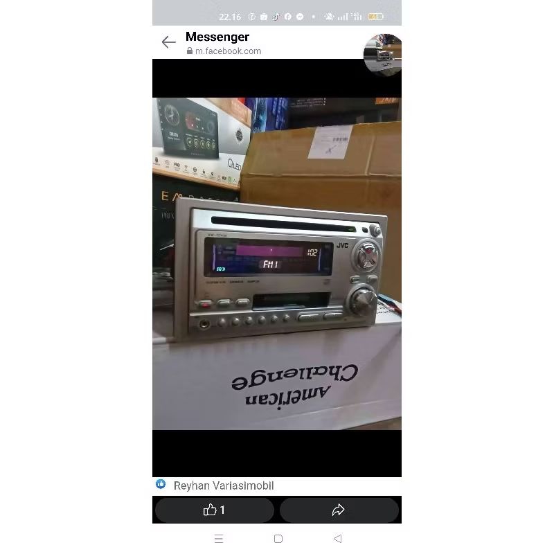 Head unit doubeldin second mulus