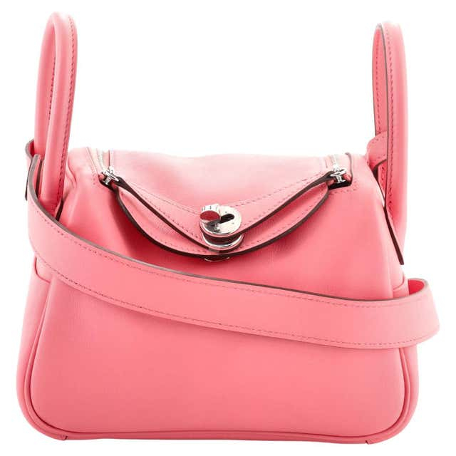 Tas 20Hermes Lindy20 Warna Pink Peach Premium Tas Selempang Wanita