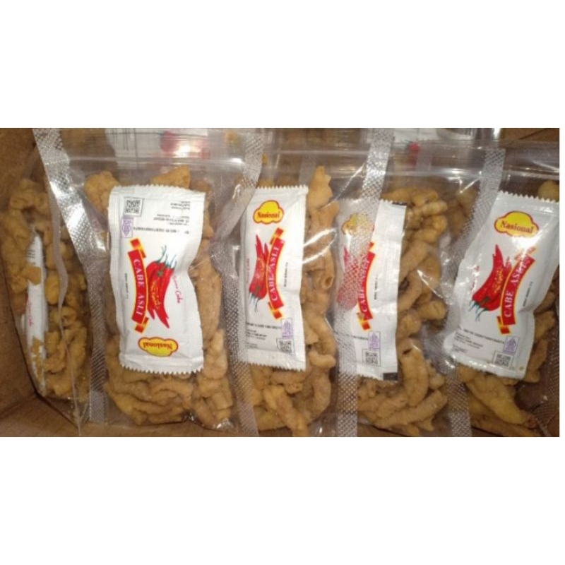 

kripik usus original+saos50grm beli 10 gratis 1 poch