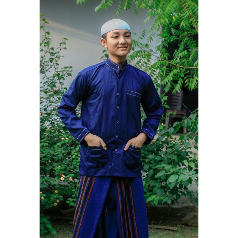 Baju koko premium baju Koko pria Baju koko lengan panjang baju koko haibah baju pakaian muslim pria 