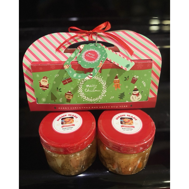 

Christmas Hamper/Peach Gum/Hamper/Homemade/premium/400ml x 2/Free GiftCard