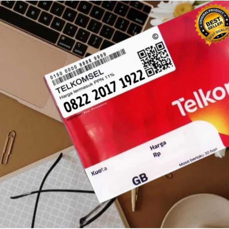 Telkomsel Kartu Perdana Nomor Cantik Simpati Tahun PSHT 1922