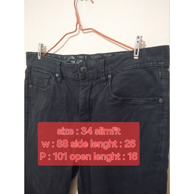 celana jack jones hitam