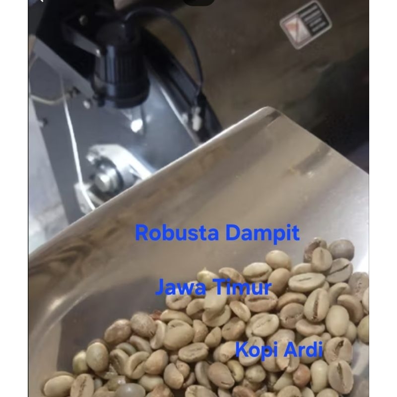

PROMO Kopi Biji Mentah/en Bean(GB) Robusta Natural Dampit, ng (Jawa Timur) new crop Gram / 1 Kg