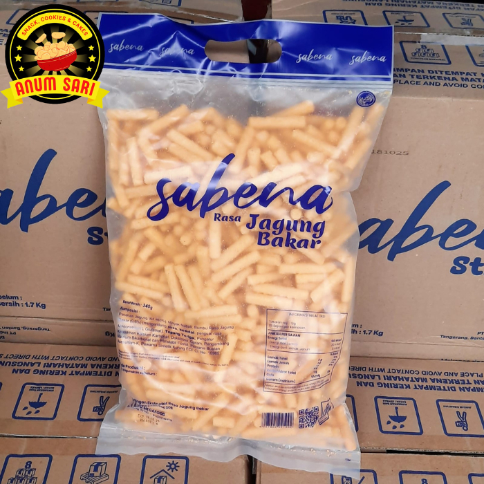 

Snack Stik Jagung Bakar Sabena 340 Gram - Anum Sari