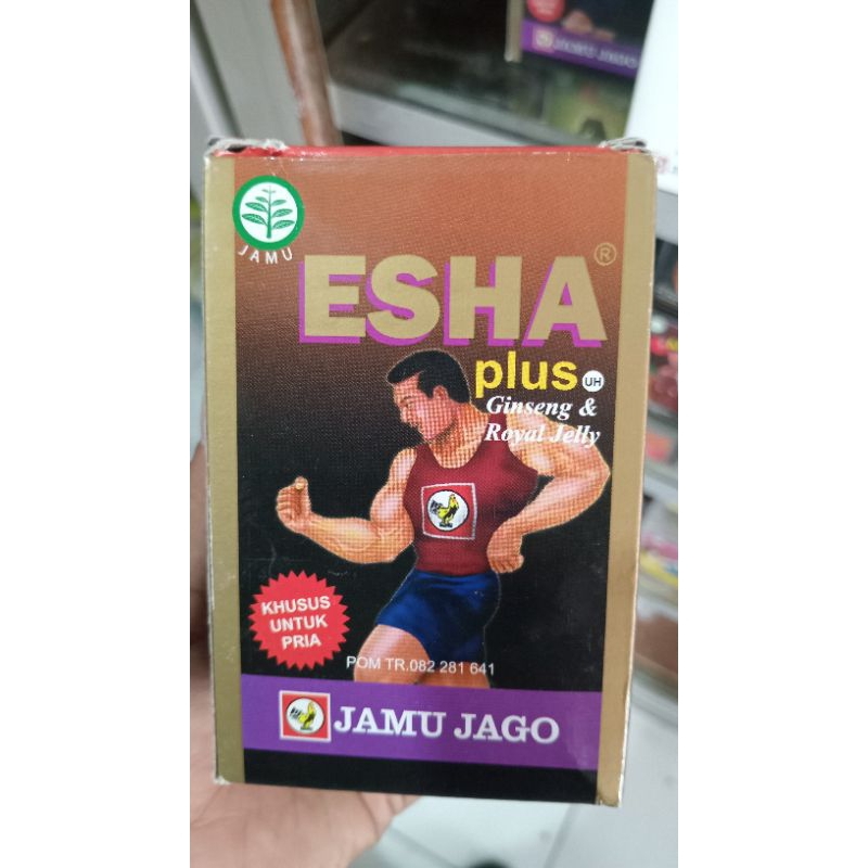 

Jamu Esha plus gingseng royal jelly jago