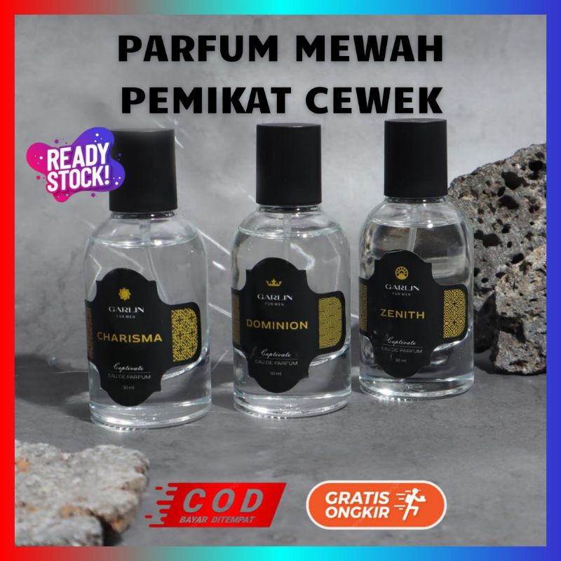 Garlin Parfum EDP for Men - Parfum Pria Wangi Tahan Lama untuk Penampilan Maksimal - Original BPOM