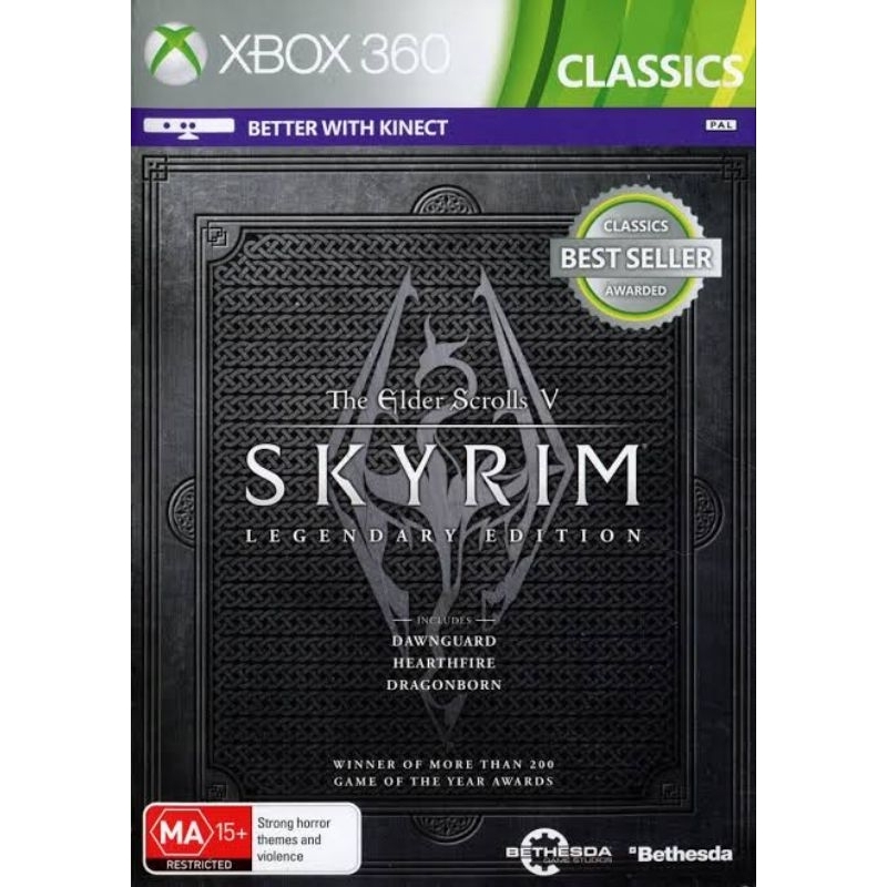 Game XBOX 360 Skyrim Legendary Edition