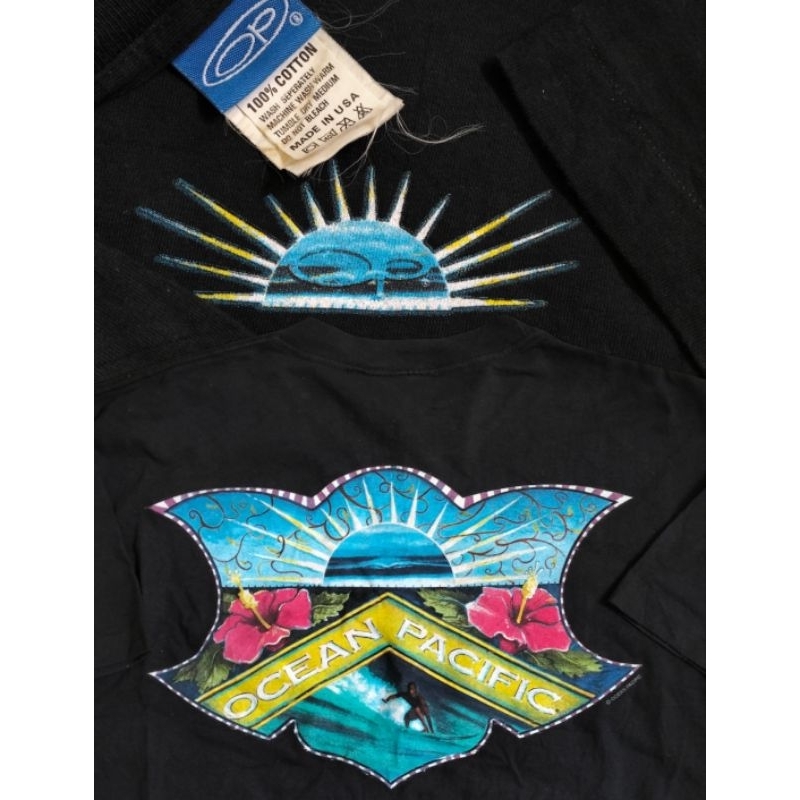 Kaos Vintage Ocean Pacific Made in USA Like New Condition