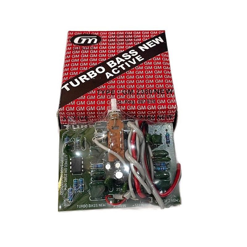 Turbo Bass New Active GM 2380 NEW | TURBO BASS NEW ACTIVE resistor 1%