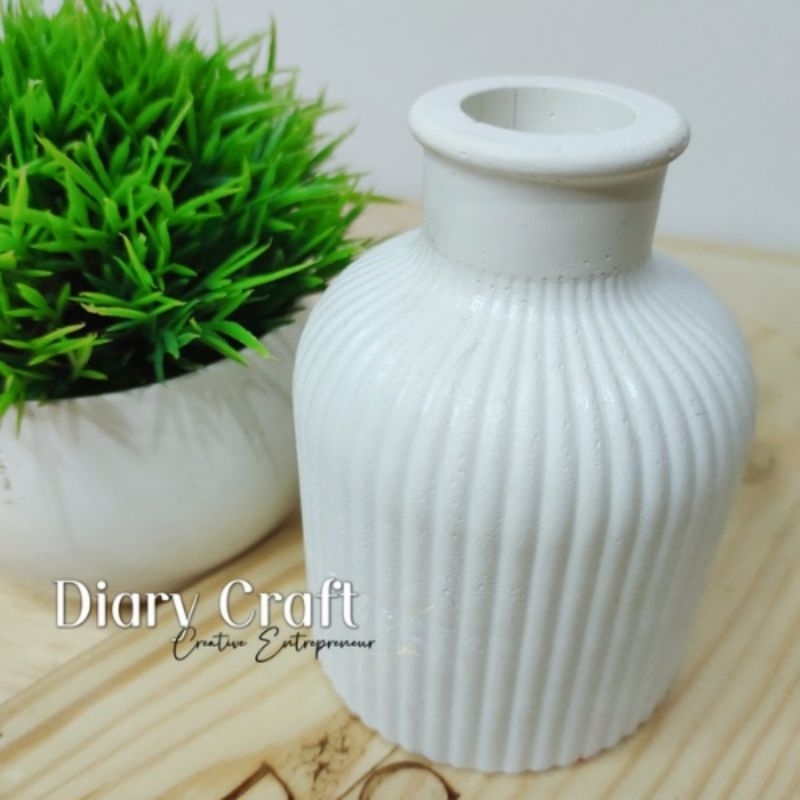 POT MINI SEMEN PUTIH || POT HIAS AESTETIK || WARNA PASTEL