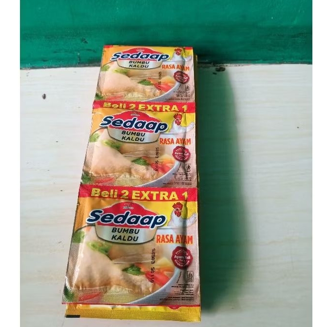 

Sedaap Bumbu kaldu Rasa Ayam 9 Sacet Nikmat gurih