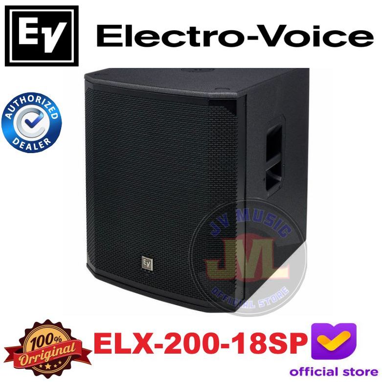 Electro Voice ELX200 18SP 18 Inch Power Subwoofer Aktif ELX-200-18SP