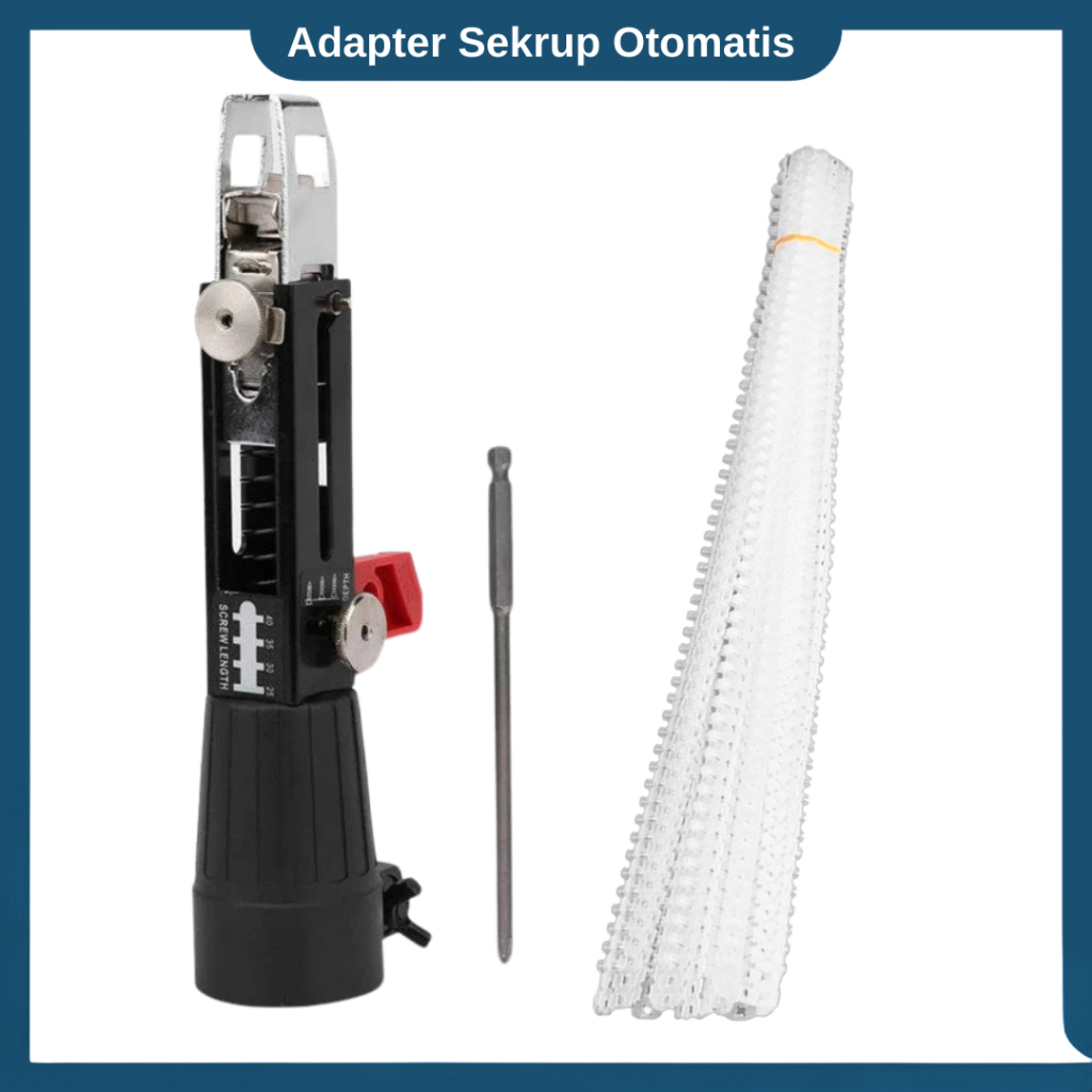 SCREW GUN CHAIN ADAPTER BOR SEKRUP OTOMATIS AUTOMATIC SCREW NAIL GUN