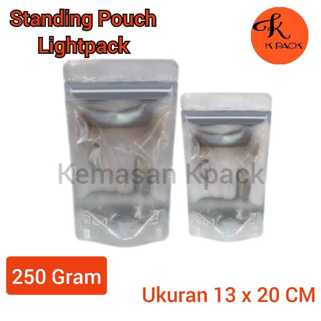 Standing Pouch bening LIGHTPACK 13x20 CM