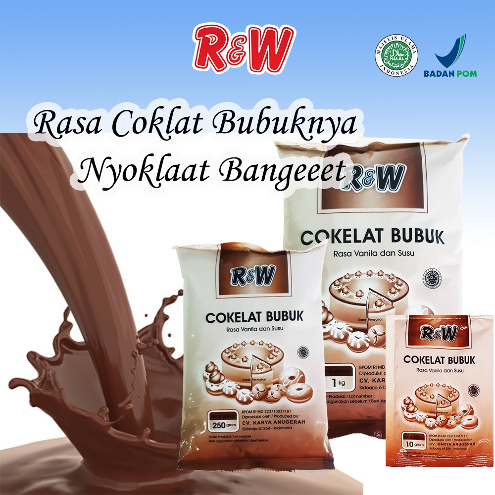 

Coklat Cokelat Bubuk 250 gram Cholate Bahan Makan & Minuman HALAL MUI