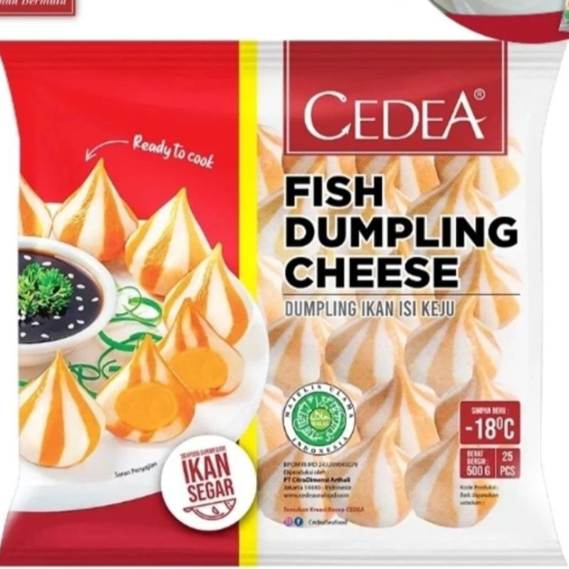 

Cedea Fish Dumpling Cheese 500gr / Dumpling cheese
