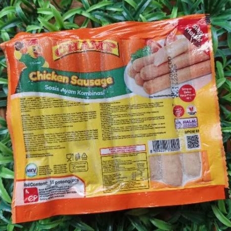 

Champ Sosis Ayam (Chicken Sausages) - Berat 375 gr - Isi 15 pcs