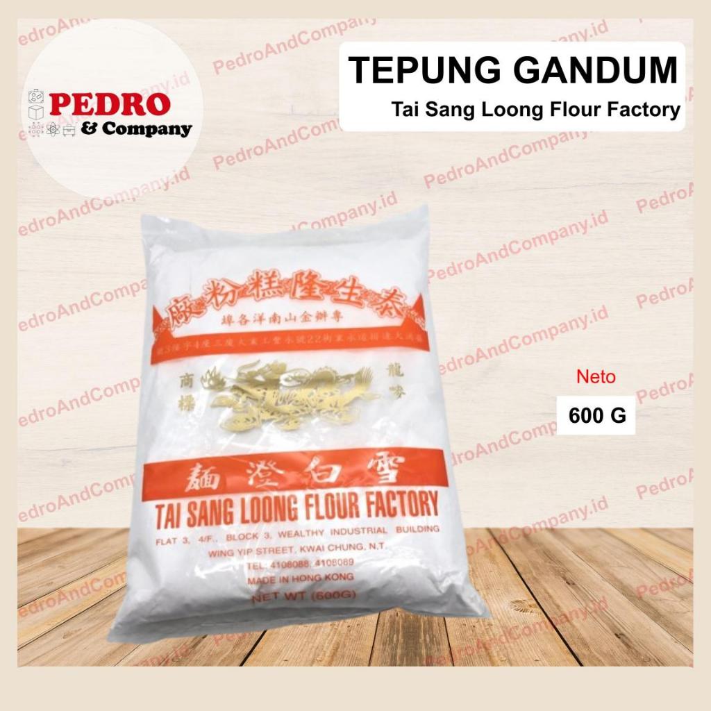 

Wheat starch/ tepung gandum/ tang mien/ tai sang loong flour (600 gr)