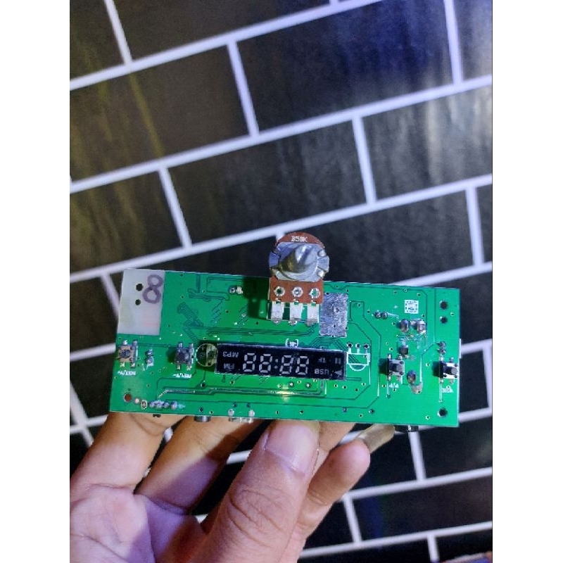 mesin modul mp3 speaker Bluetooth Y-1033 seusai gambar bisa karoke