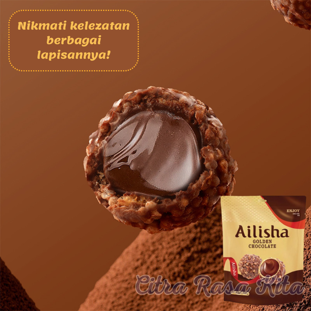

RB Mr. Sif Ailisha Golden & Cookie Coated Chocolate 200gr & 250gr