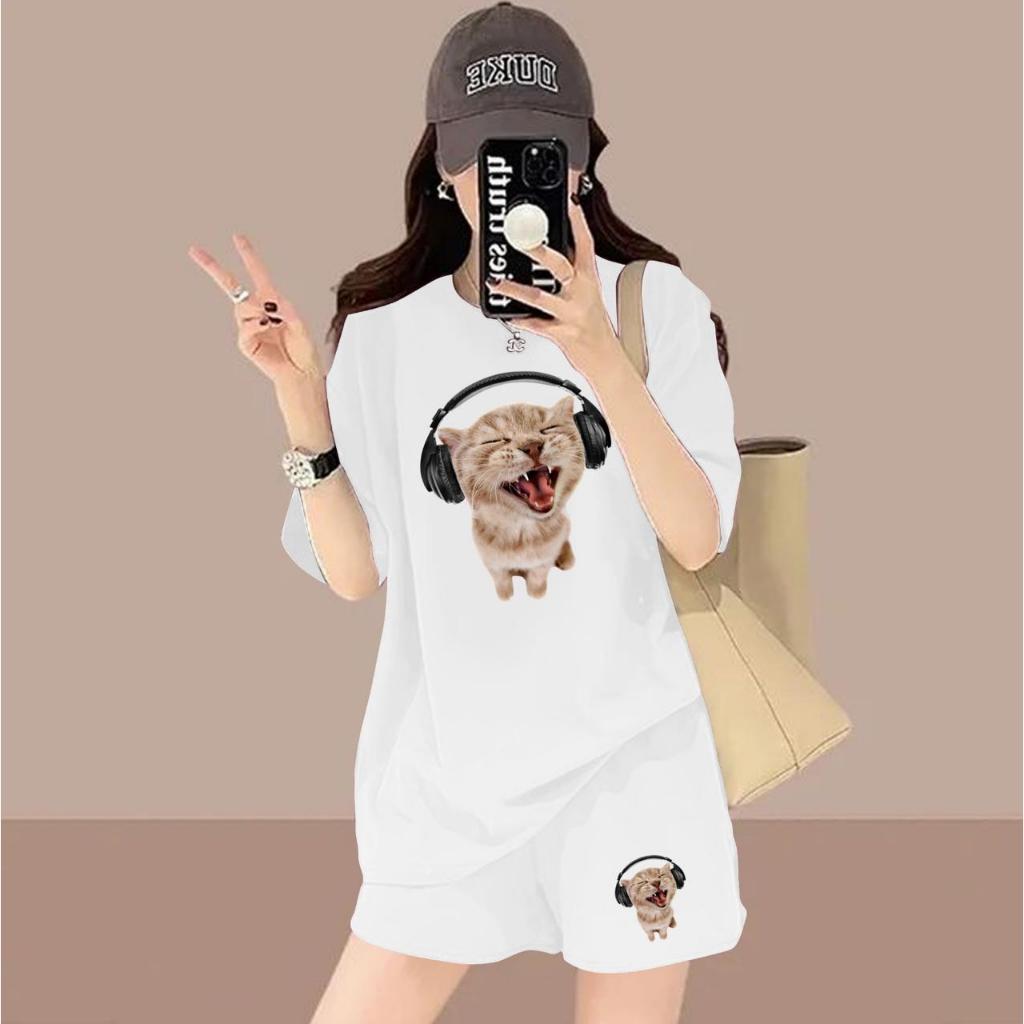 baju setelan wanita dewasa/setelan celana pendek wanita/atasan bawahan cewek remaja terbaru