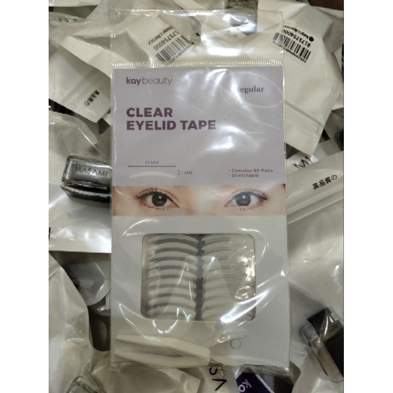 Kay beauty clear eyelid tape extra large/reguler