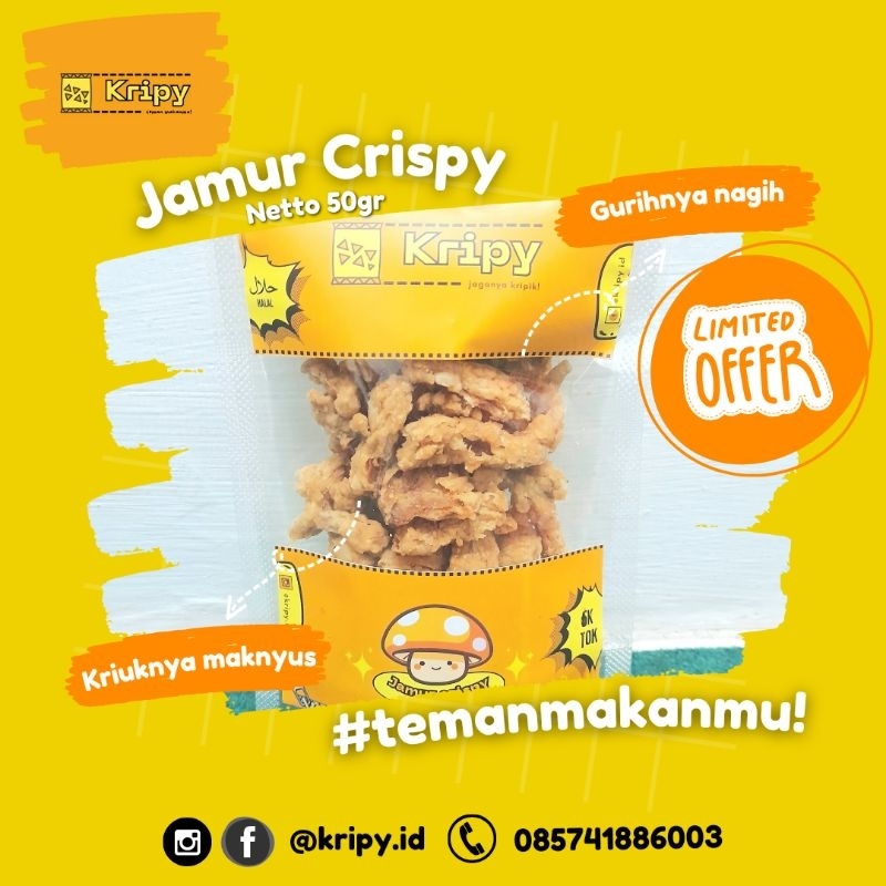 

Jamur Crispy Gurih Renyah - Camilan Enak dan Praktis