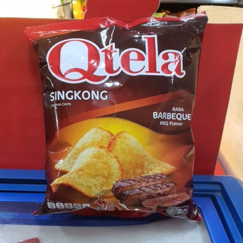 

Qtela Singkong Rasa BBQ 180gr ( Barbeque)