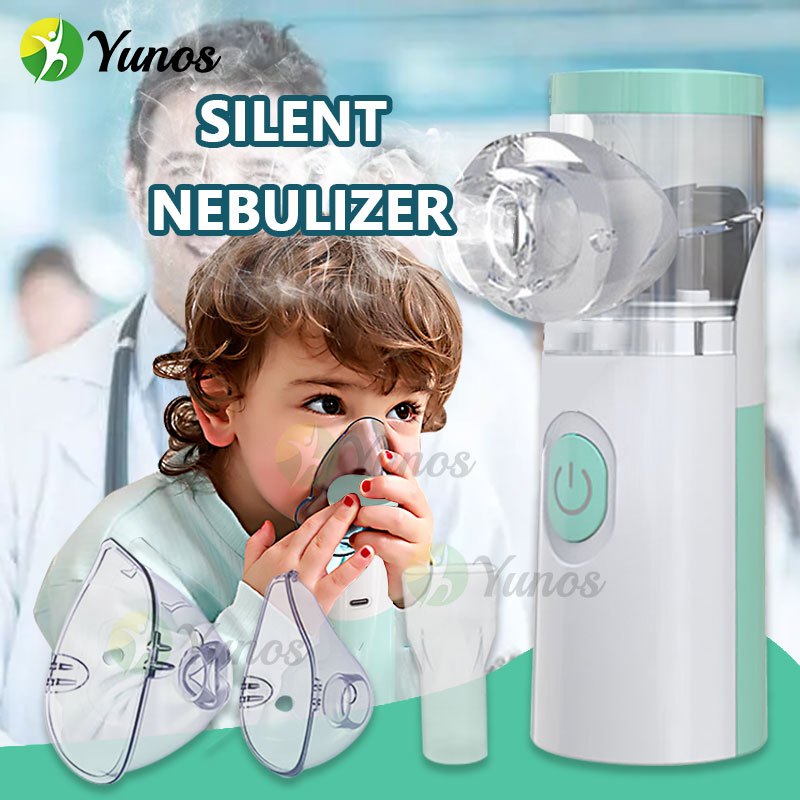 Yunos Nebulizer Portable Anak Dewasa Alat Uap Pernafasan Alat Uap Bayi Batuk Pilek Alat Nebulizer In