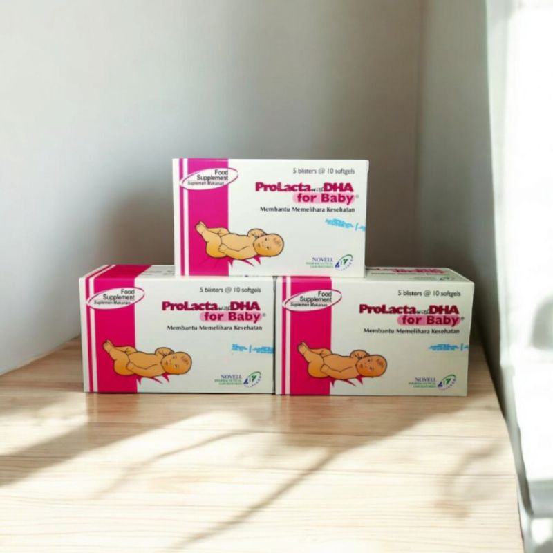 Prolacta With DHA For Baby 10 Kapsul - Suplemen Kesehatan & pengembangan nutrisi otak yang dibutuhka