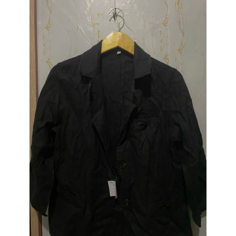 Baju Kemeja Hitam Wanita Karir Kantor