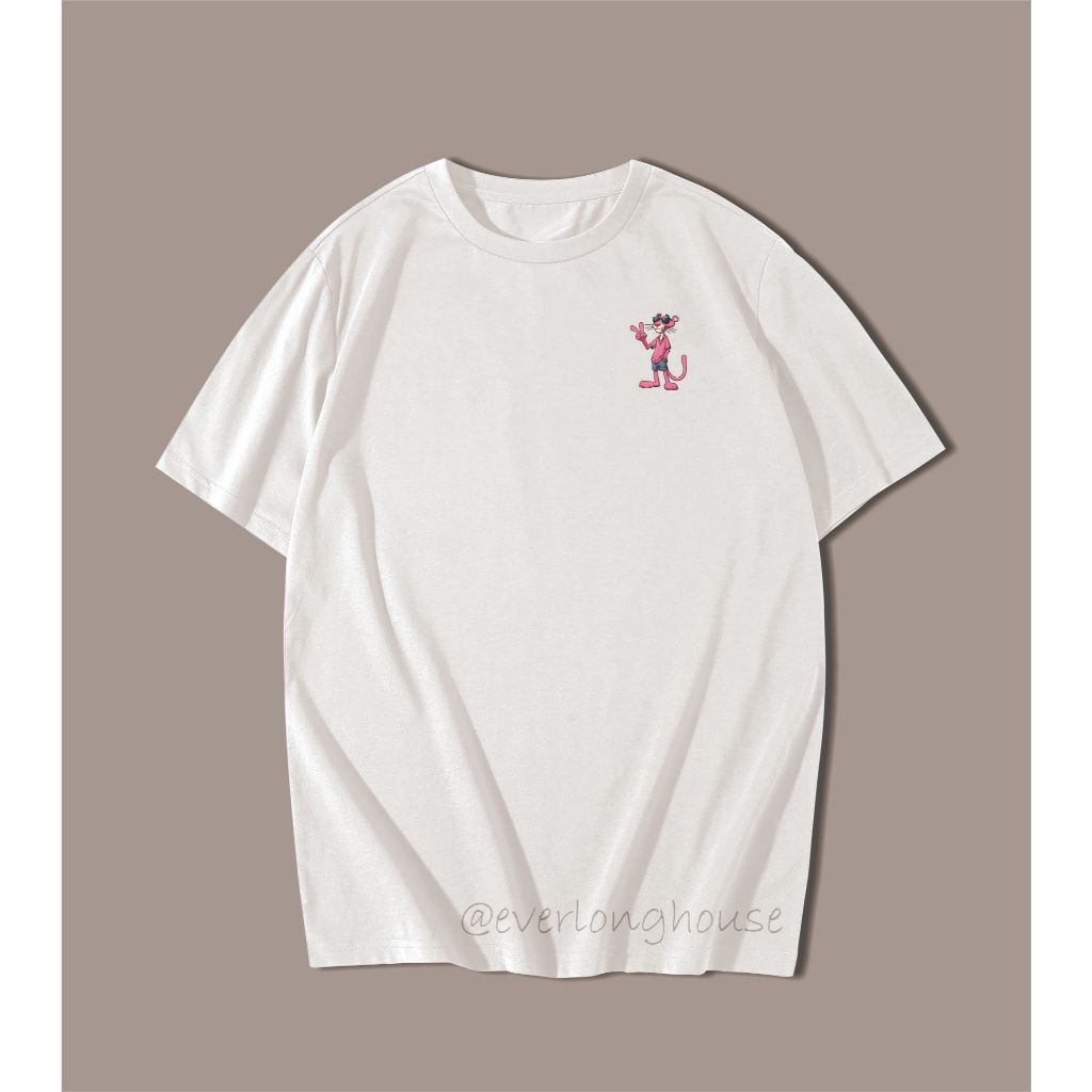 KAOS PINK PHANTER ANAK KATUN/COTTON OVERSIZED By EVERLONG HOUSE