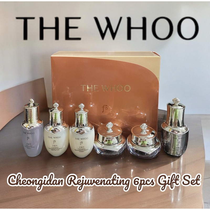 The Whoo Cheongidan Rejuvenating 6pcs Gift set