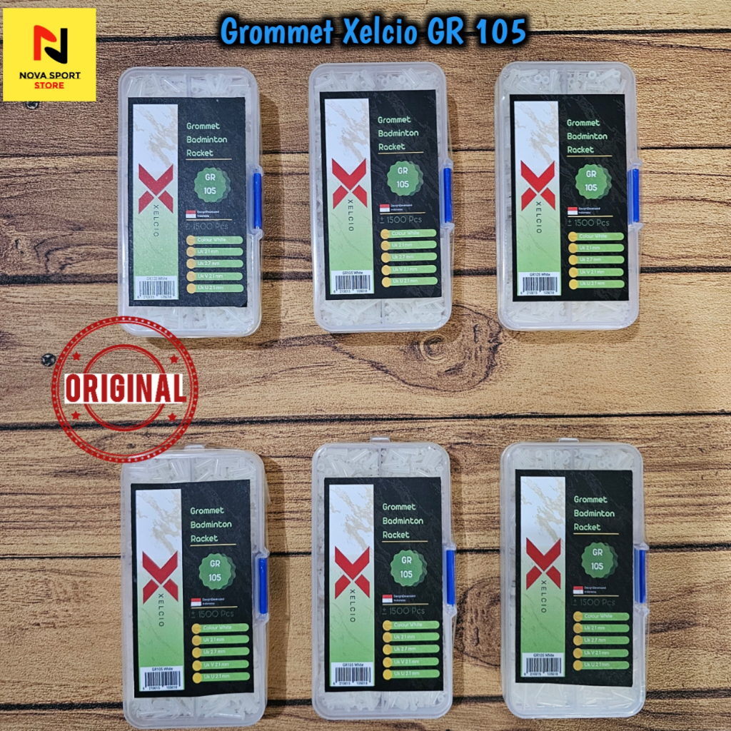 Gromet badminton Raket Xelcio GR 105 (White)