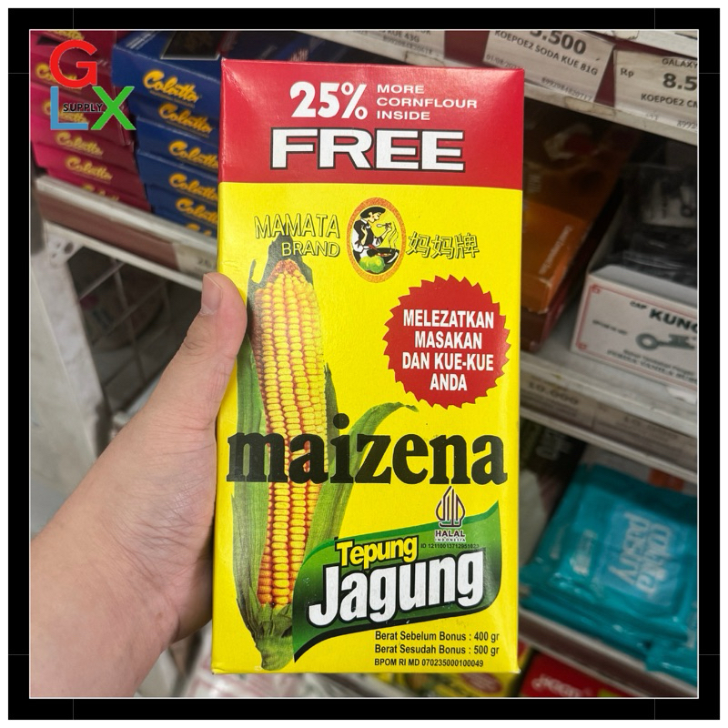 

GLX SUPPLY | MAMATA BRAND MAIZENA TEPUNG JAGUNG 500gr
