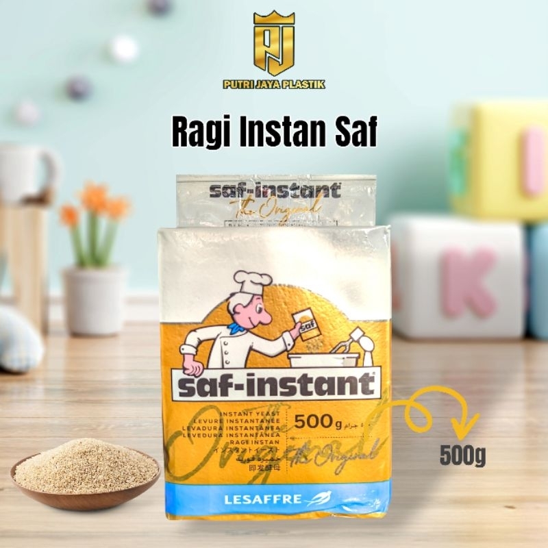 

SAF INSTAN Gold Yeast Ragi Instan | Bibit Roti 500 gram