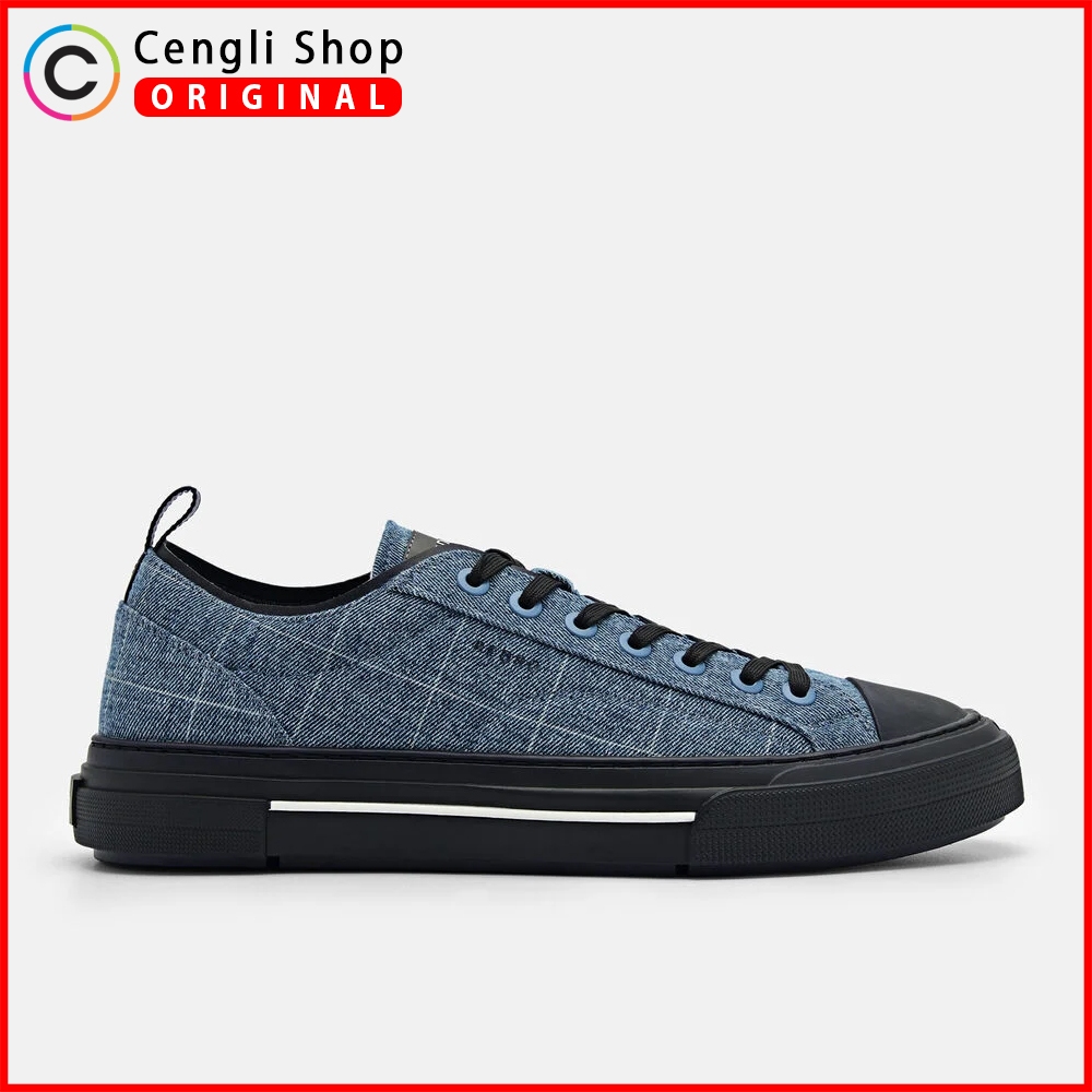 SEPATU PEDRO SNEAKER KASUAL PRIA ORIGINAL SNEAKERS CASUAL KETS BRANDED BIRU BLUE PM051
