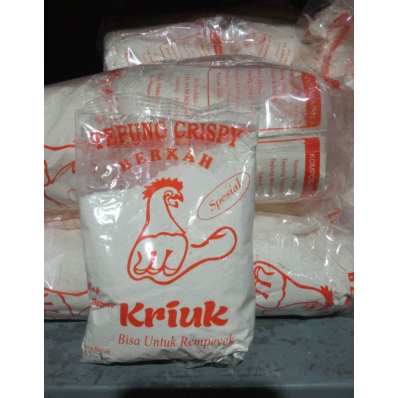 

tepung kriuk 1 ball isi 10 biji