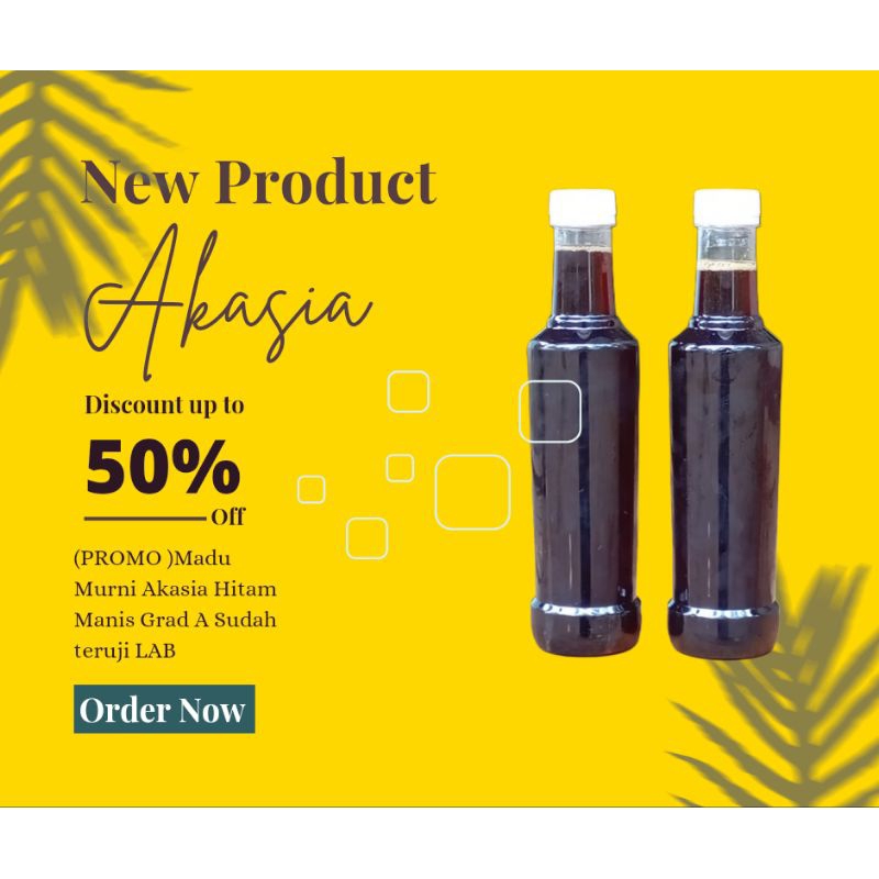 

TERBARU MADU HUTAN MURNI AKASIA 100% ASLI