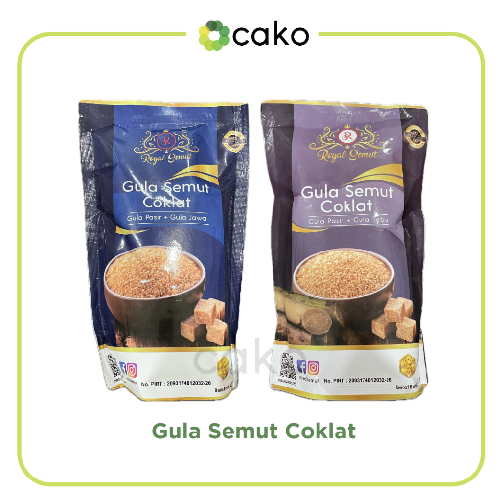 

Gula Semut Coklat Royal Semut 400gr / Gula Tebu & Gula Jawa