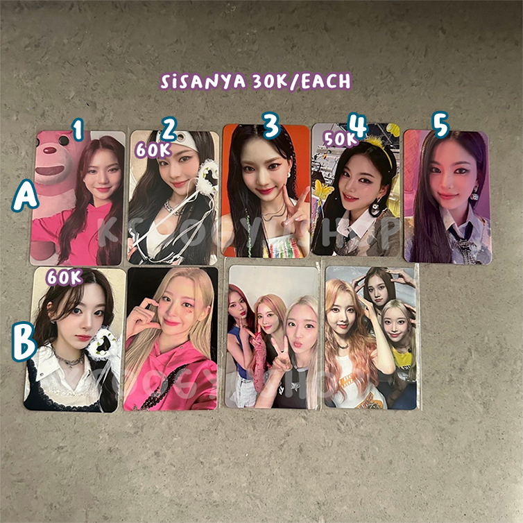 [READY STOCK UNDERPRICE] STAYC Isa Seeun OT6 Unit PC Photocard POB Benefit Lucky Draw LD Metamorphic