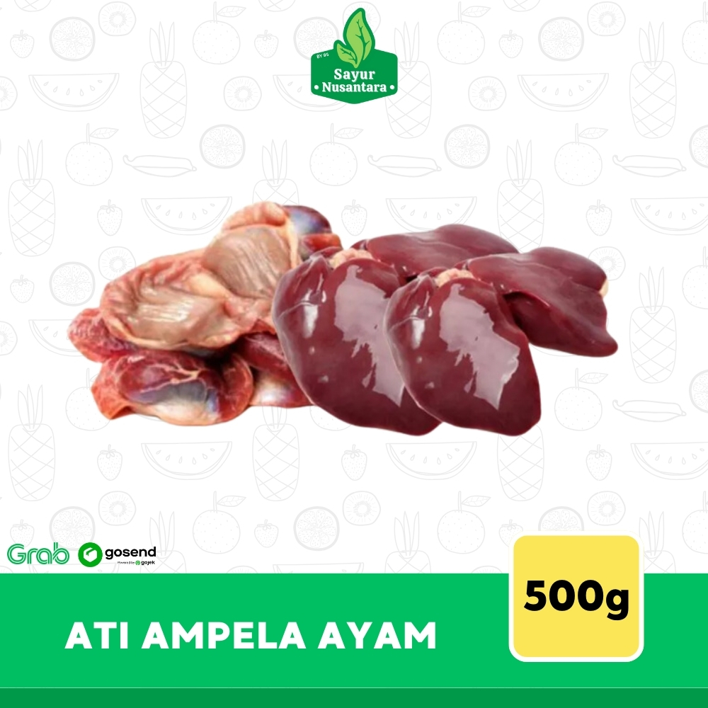 

Hati Ampela Ayam 500gr - Sayur Nusantara