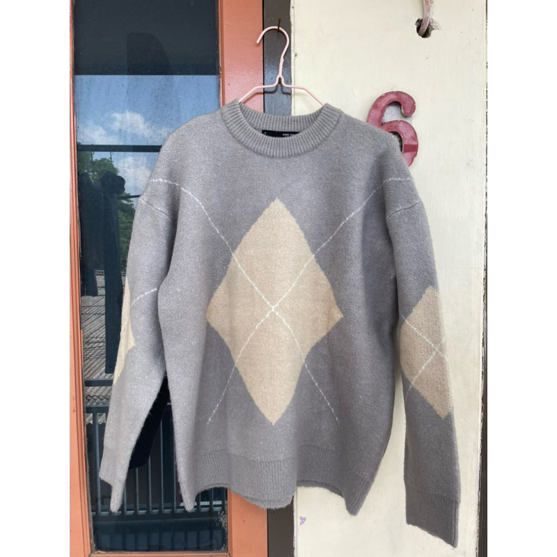 preloved sweater rajut tebal