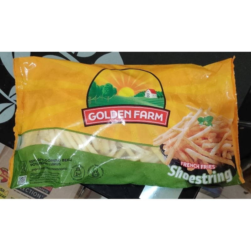 

Golden Farm Kering Beku French Fries Shoestring