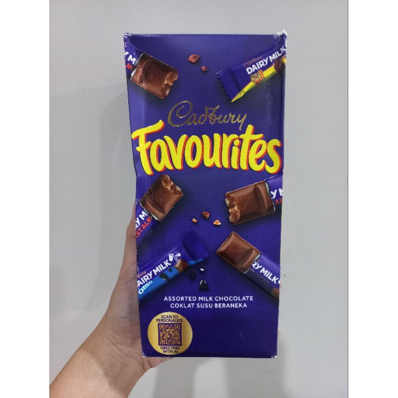 

cadbury favourites ( Coklat Import, Ready)