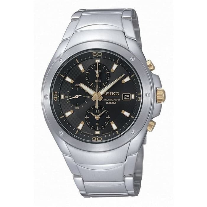 Jam Tangan Pria Seiko Chronograph SND783 Stainless Steel - Jam Tangan Seiko Original