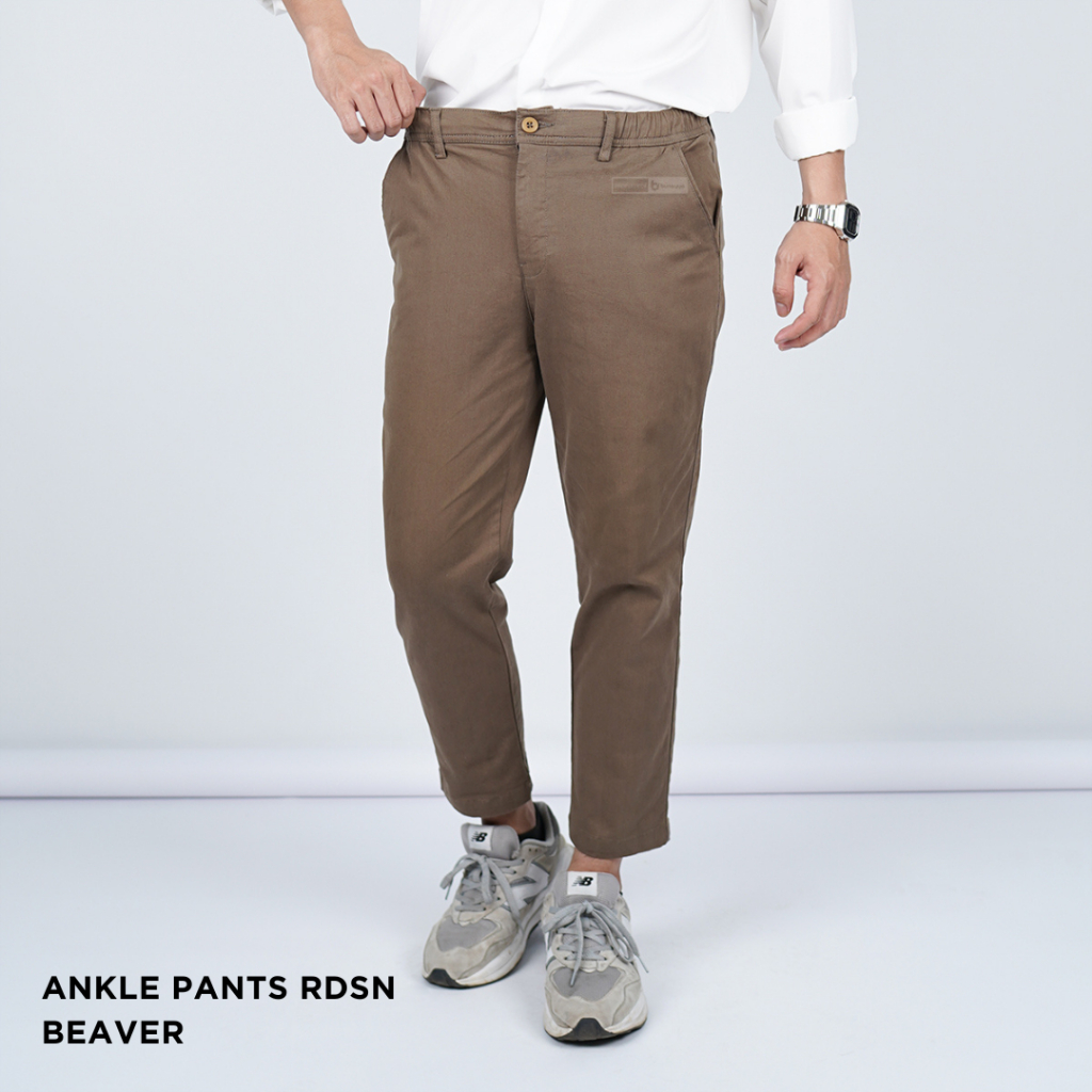 [Bunayya] Ankle Pants RDSN | Celana Ankle Pants Pria | Ankle Pants Pria Jumbo | Ankle Pants Pria Sli