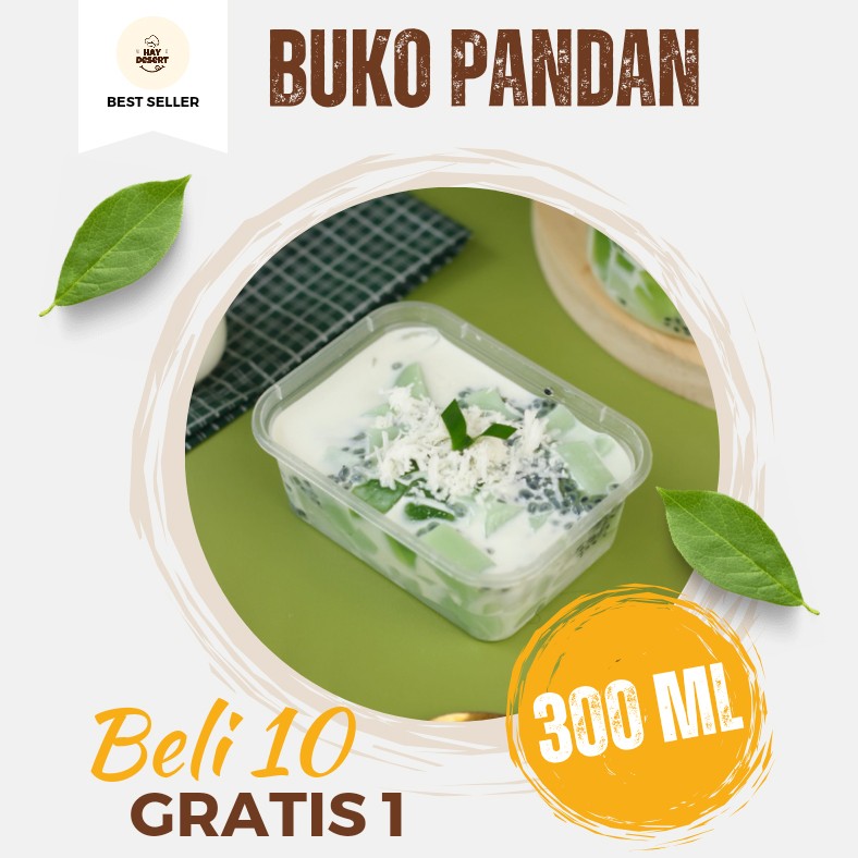 

Beli 10 Gratis 1 Buko Pandan 300 ml