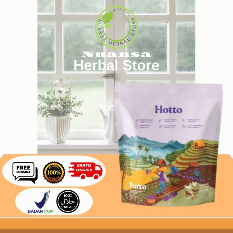 

1 POUCH Hotto Purto Multigrain With Purple Potato Isi 16 Sachet